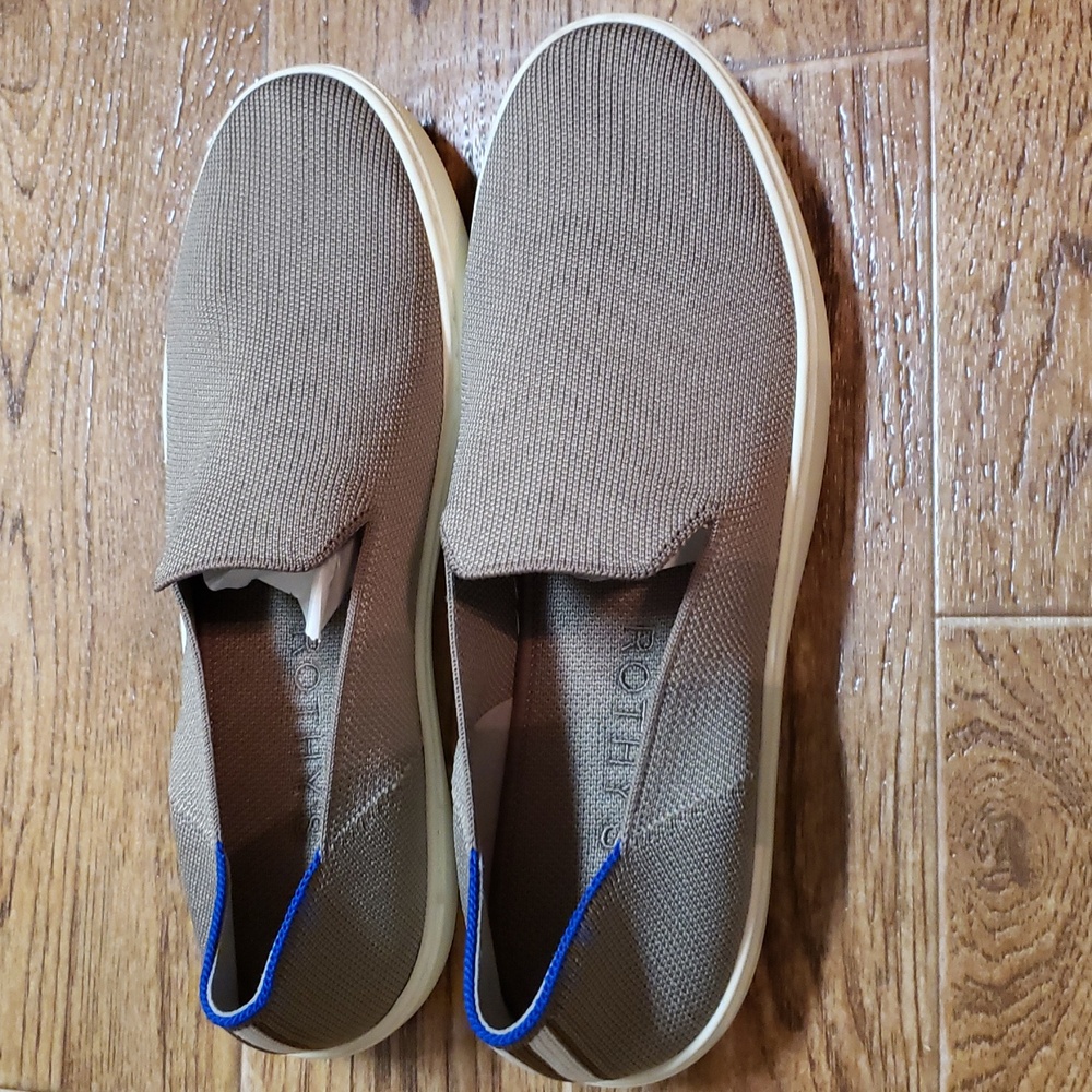 Rothy's 'Latte' Brown Slip-On Sneakers - Picture 2 of 16